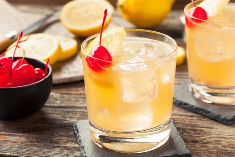 Whiskey sour Recept